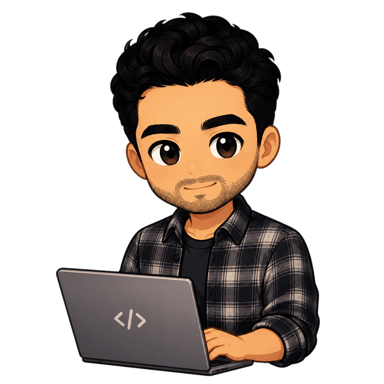 Mouha Bahaji – Full-Stack Webentwickler, Portrait